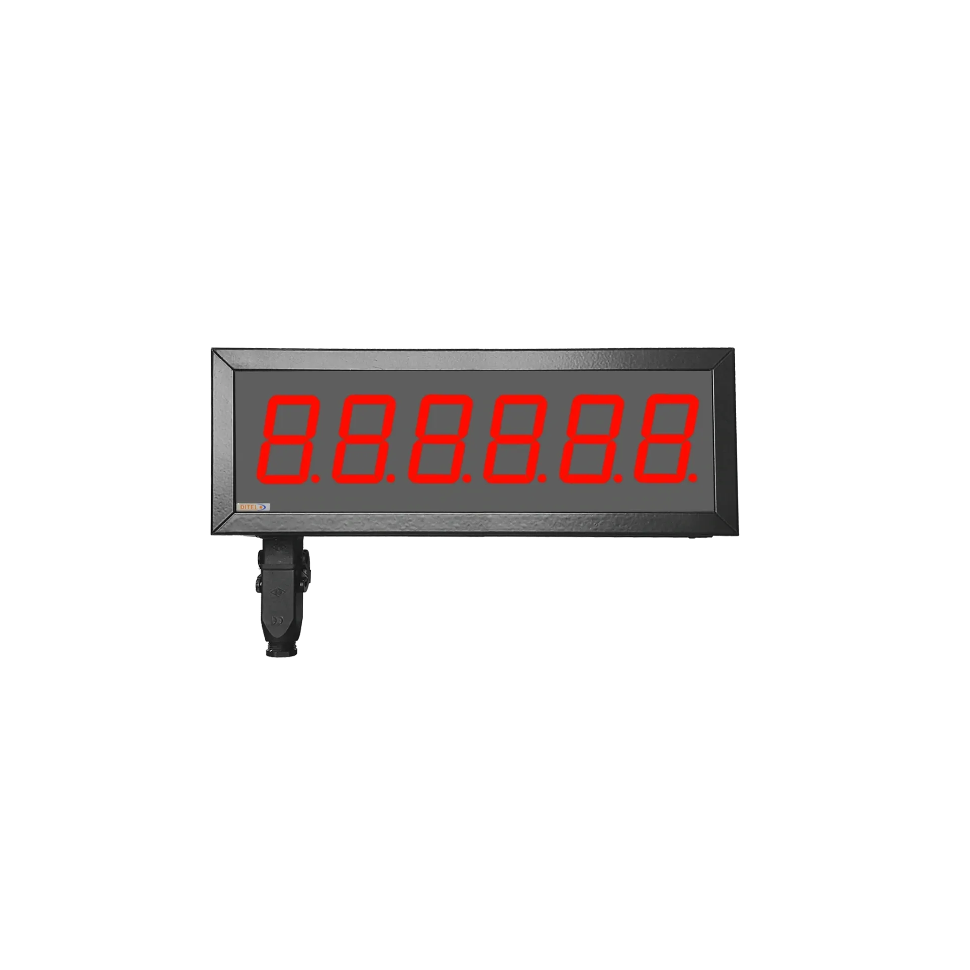 Visualizador Numerico 57mm, 6 digitos, BCD-Contador-Tacometro-Cronómetro +2R